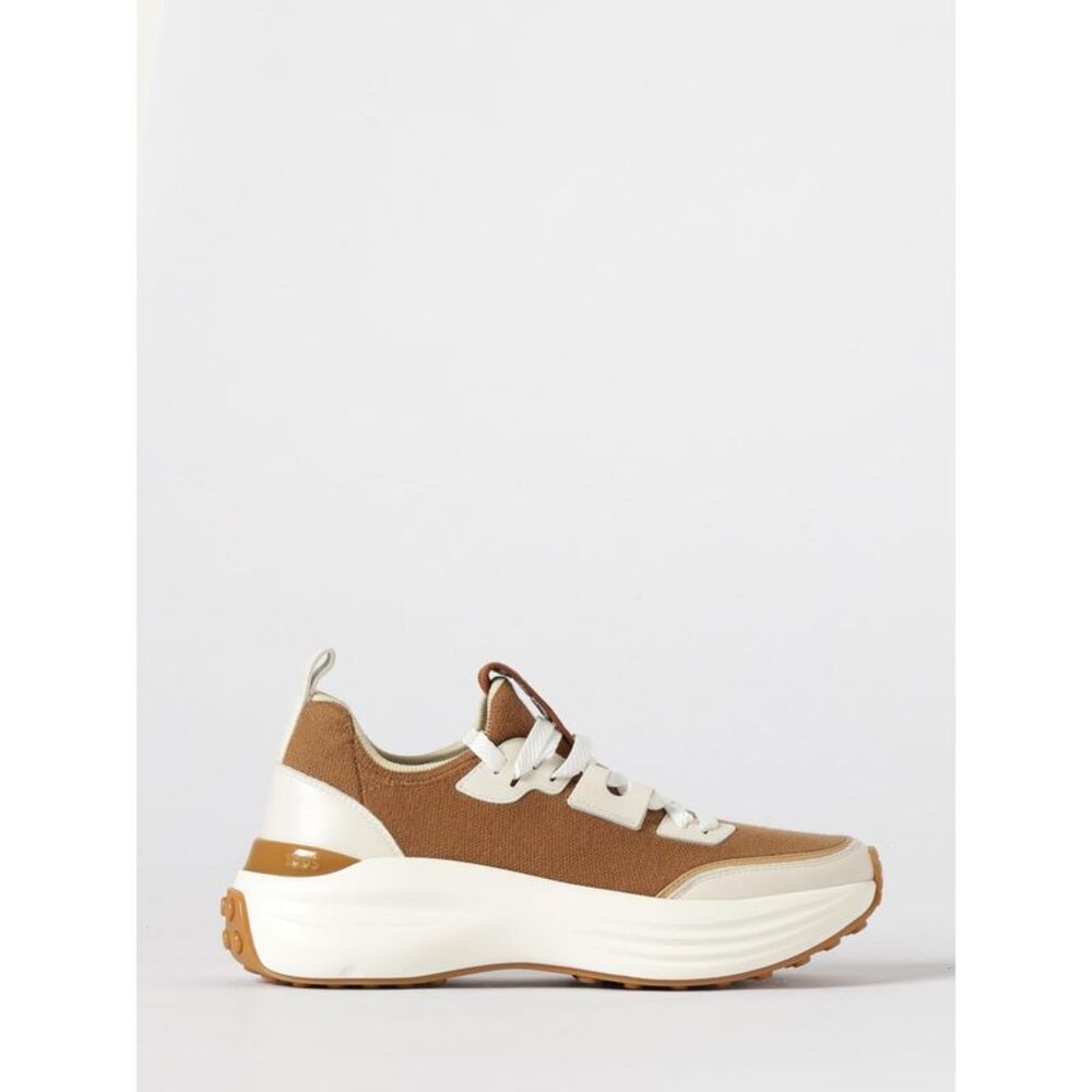 Tod's Women Knit And Leather Sneakers Tod's